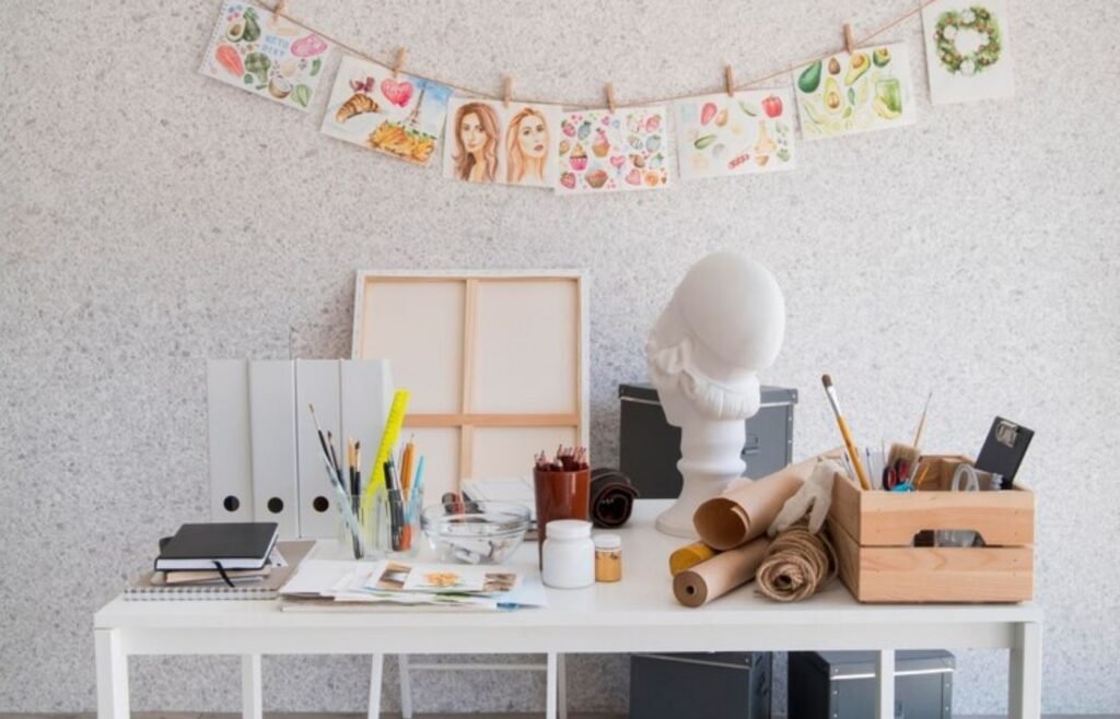Tips for organizing your craft room and supplies